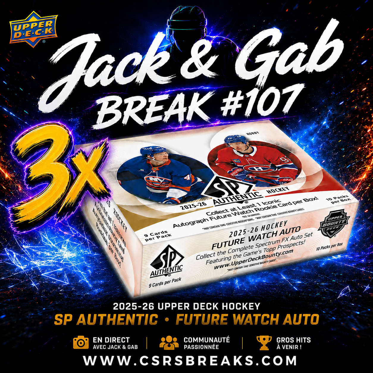 Jack & Gab Break Thursday/Jeudi #107 (SP AUTHENTIC RELEASE)