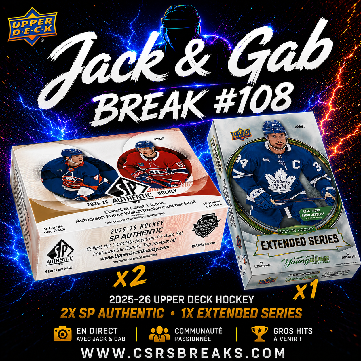 Jack & Gab Break Thursday/Jeudi #108