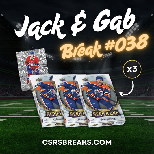 Jack & Gab Break Wednesday/Mercredi #038 (Release Series One)