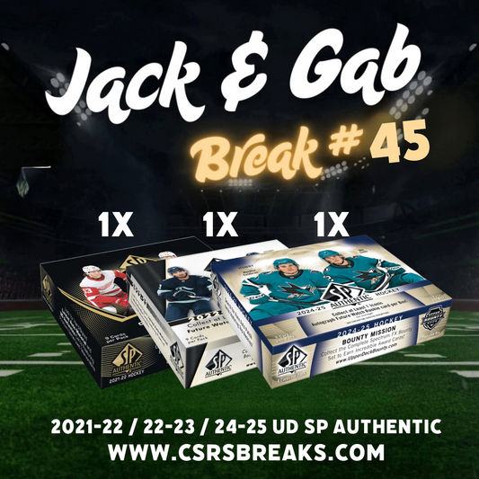 Jack & Gab Break Thursday/Jeudi #045