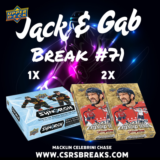 Jack & Gab Break Thursday/Jeudi #071