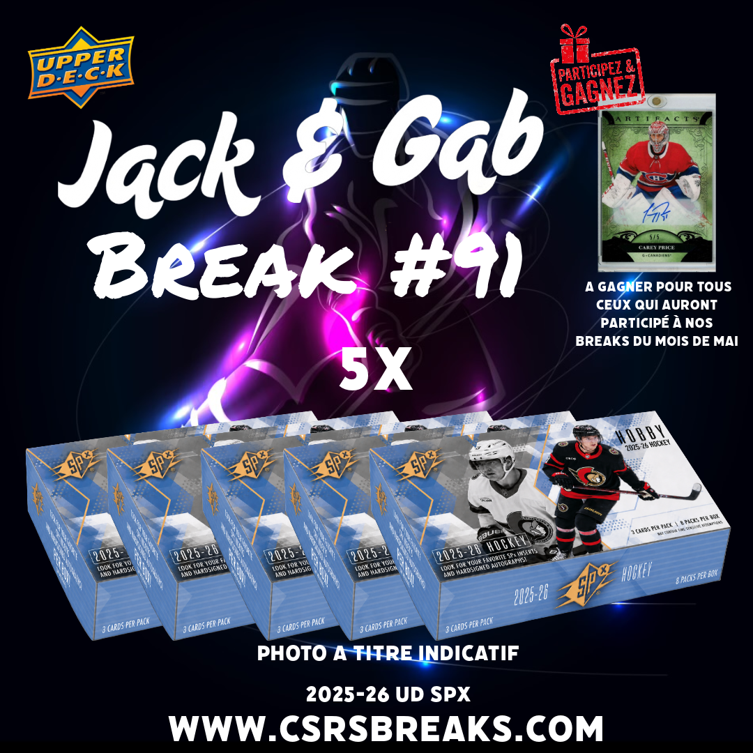 Jack & Gab Break Wednesday/Mercredi #091