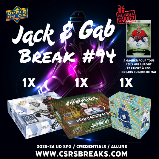 Jack & Gab Break Thursday/Jeudi #094